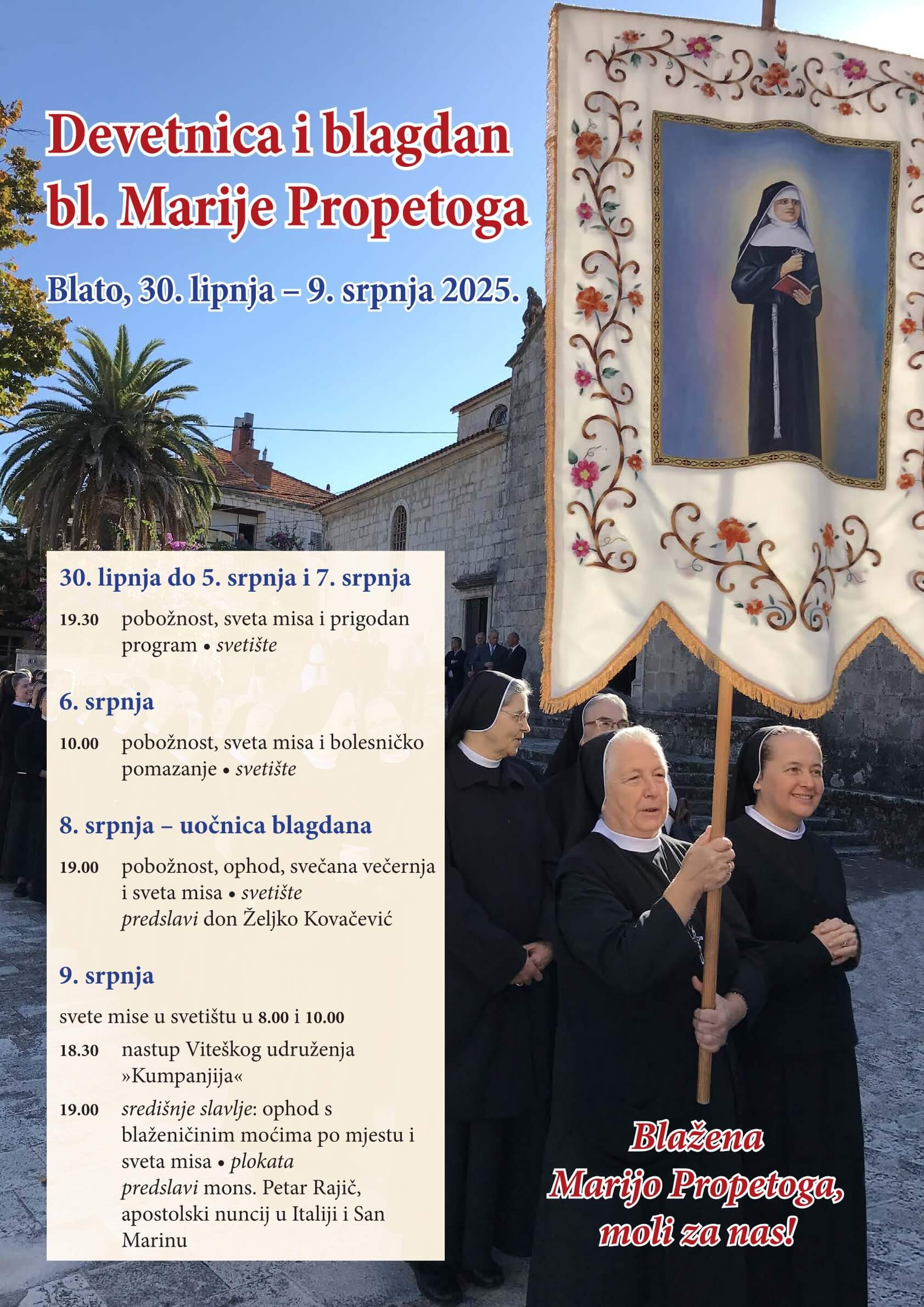 blagdan bl m petkovic plakat