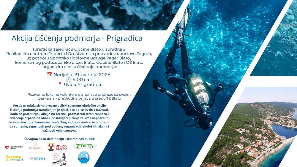 Akcija čišćenja podmorja - Prigradica
